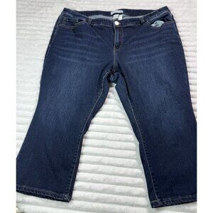 Lane Bryant Women's Plus Flex Magic Waistband Signature Fit Mid-Rise Pedal Sz 20